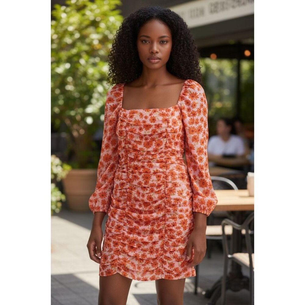 NICOLE MILLER Women Camille Rose Dress 10